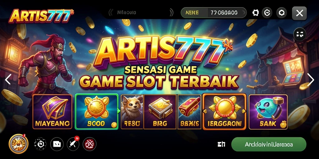 Tampilan menarik dari gameplay Slot di ARTIS777.