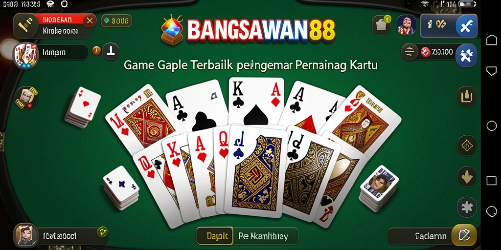 Tampilan gameplay seru BANGSAWAN88 dengan pemain berinteraksi.