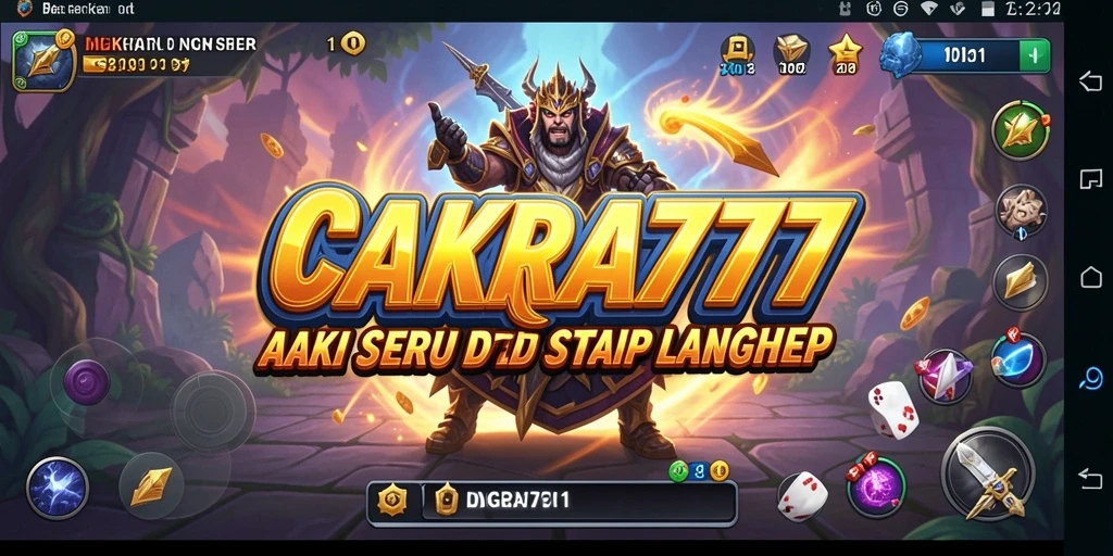 Gameplay seru dari CAKRA777 dengan aksi mendebarkan.