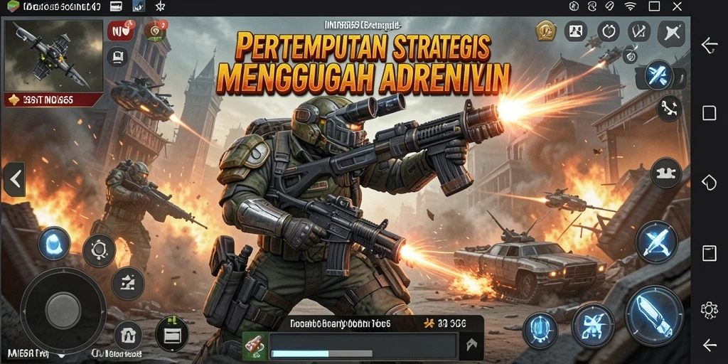 Gameplay menantang dan strategi cerdas dalam IND666.