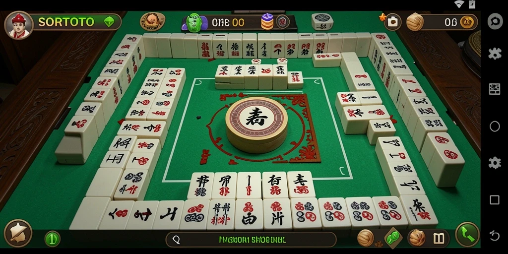 Tampilan gameplay SORTOTO yang penuh warna dan menantang.